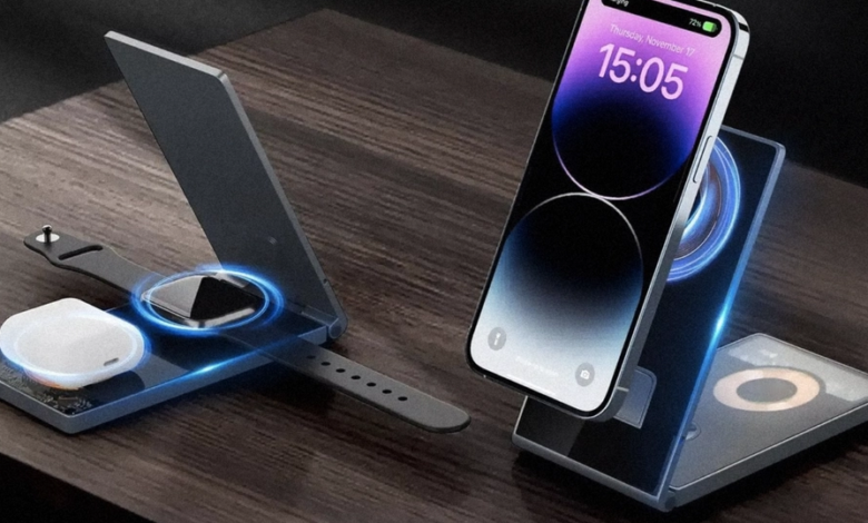 Multi Device Wireless Charger With Sleek Design and High Performance