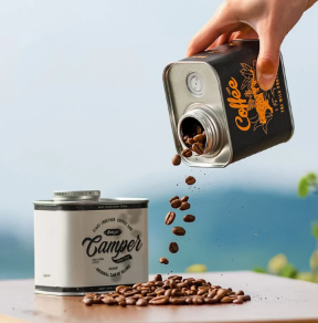 Coffee Bean Storage Tin: Keep Your Coffee Fresh and Aromatic