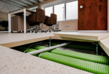 Encapsulated Woodcore Raised Floor: Durable and Flexible Flooring Solutions
