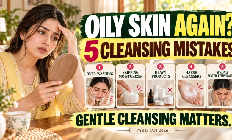 Why Does Oily Skin Feel Greasy Again After Washing? Common Cleansing Mistakes